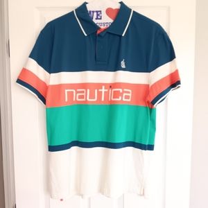 Polo style short sleeve nautica shirt